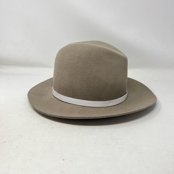 Rag & Bone Womens Floppy Brim Fedora Pecan Brown Medium - Picture 4 of 8